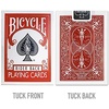 Bicycle 12pk Red & Black Rider Back Playing Cards, Standard Index, Decks of Cards, Premium Poker Cards for Blackjack, Casino Games & Family Game Night, 2 Count (Pack of 1)(12 pk RdBl Std. Rider)