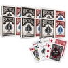 Bicycle 12pk Red & Black Rider Back Playing Cards, Standard Index, Decks of Cards, Premium Poker Cards for Blackjack, Casino Games & Family Game Night, 2 Count (Pack of 1)(12 pk RdBlk Std.)