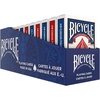 Bicycle 12pk Red & Black Rider Back Playing Cards, Standard Index, Decks of Cards, Premium Poker Cards for Blackjack, Casino Games & Family Game Night, 2 Count (Pack of 1)(12 pk RdBl Jumbo)